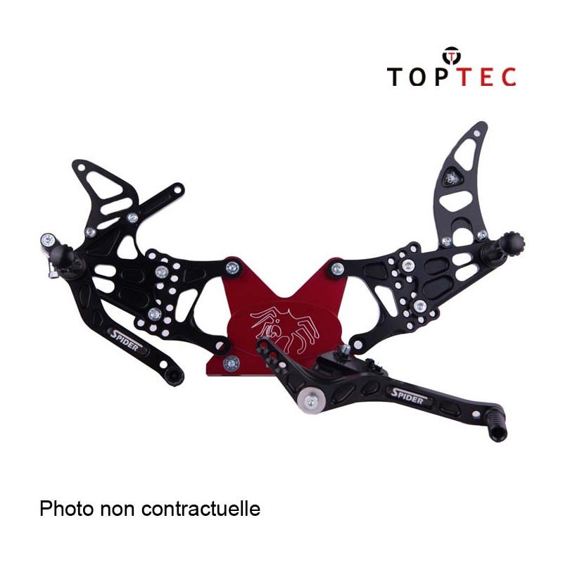 Commandes reculées Spider Honda CBR-1000RR SP sélection standard (17-19)